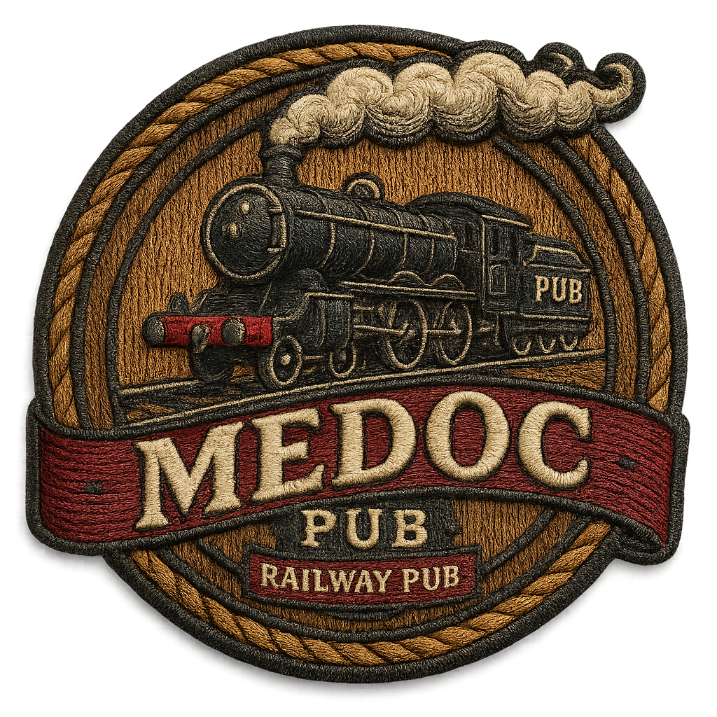 Logo PUB MÉDOC Railway Pub